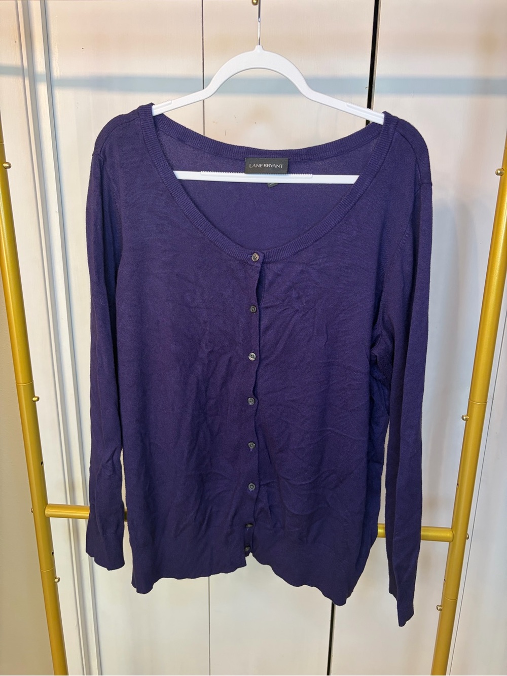 Lane Bryant Purple Cardigan